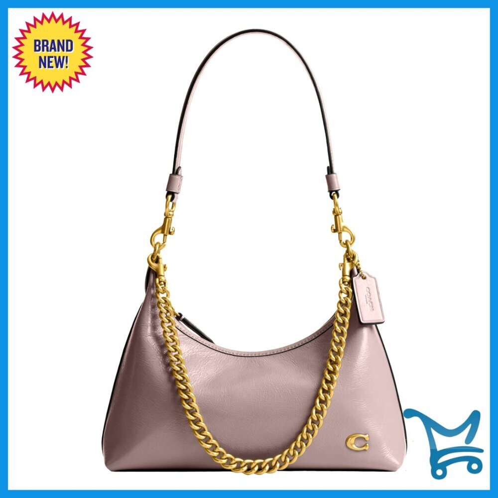 Glazed Leather Shoulder Bag 25 - Perfect Everyday Purse
